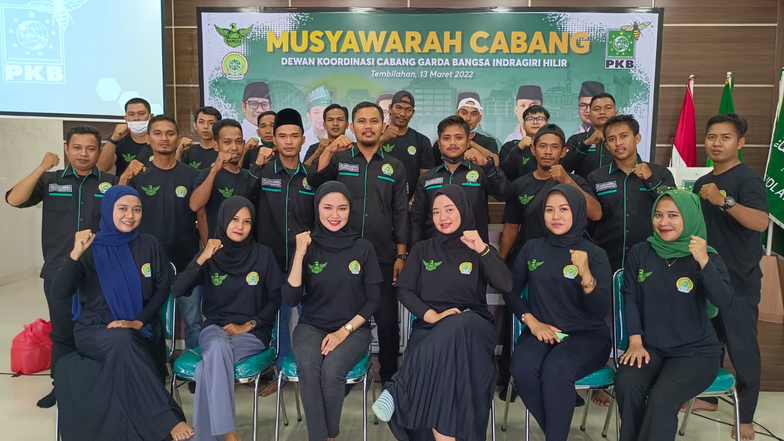 Muhammad Guntur Terpilih Jadi Ketua DPC Garda Bangsa Inhil