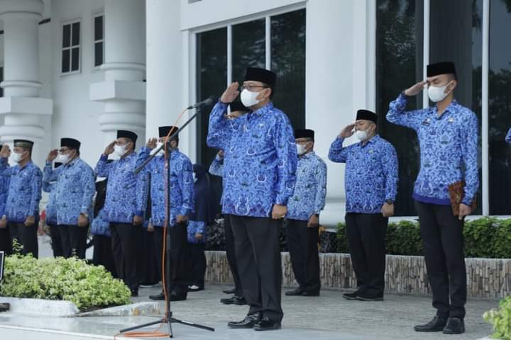 Sekretaris Daerah Kabupaten Asahan Pimpin Upacara Hari Kesadaran Nasional