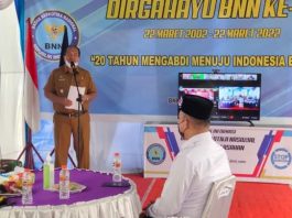 Wakil Bupati Asahan Hadiri dan Sampaikan Ucapan Selamat Ulang Tahun Kepada BNN beserta seluruh jajaran yang Ke 20 Tahun.