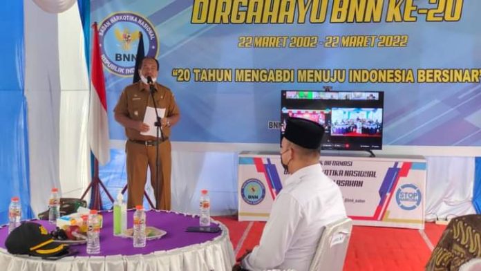 Wakil Bupati Asahan Hadiri dan Sampaikan Ucapan Selamat Ulang Tahun Kepada BNN beserta seluruh jajaran yang Ke 20 Tahun.