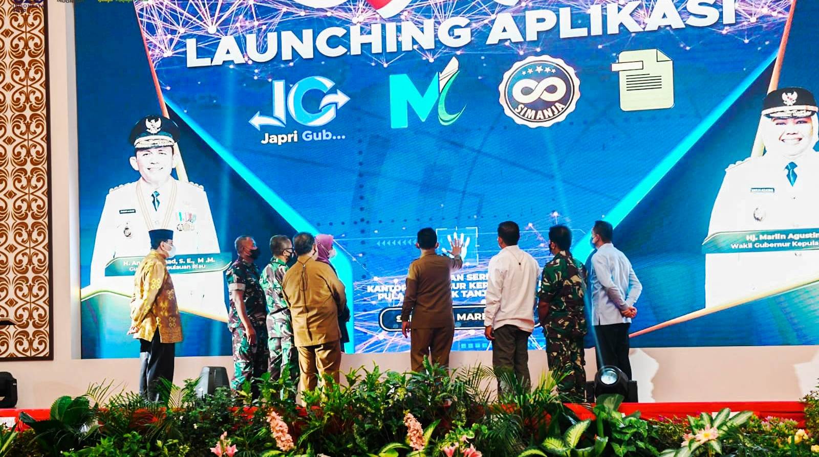 Gubernur Kepri Luncurkan 4 Aplikasi Berbasis Digital Saat Syukuran Setahun Pimpin Provinsi Kepri Gubernur Kepri Luncurkan 4 Aplikasi Berbasis Digital Saat Syukuran Setahun Pimpin Provinsi Kepri