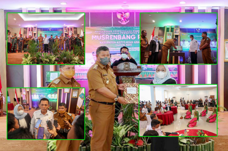 (Foto) Ketua DPRD Kepulauan Anambas Ikut Dalam Musrembang RKPD KKA Tahun 2023