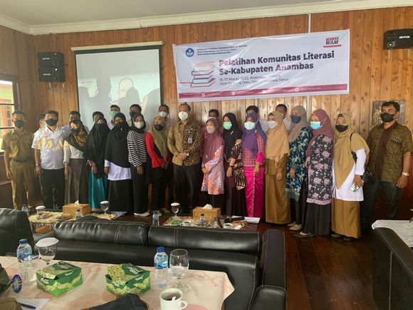 Kemendikbud-Ristek Menggelar Pelatihan Komunitas Literasi Se-Kabupaten Kepulauan Anambas