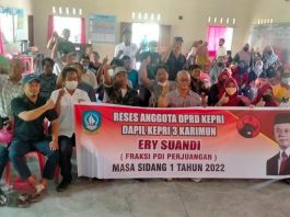 Reses Anggota DPRD Provinsi di Kundur