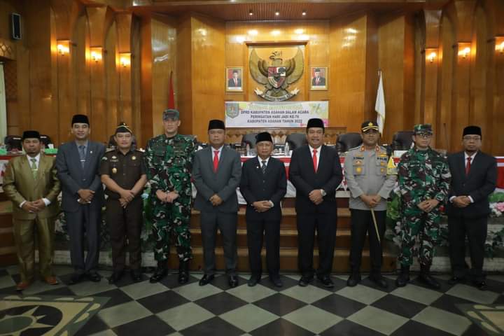 Rapat Paripurna DPRD Memperingati Hari Jadi Kabupaten Asahan Yang Ke 76 Tahun