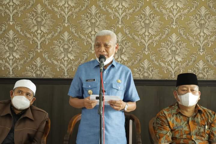 Bupati Asahan sampaikan harapannya kepada para pendamping dan pelatih agar memberikan yang terbaik bagi peserta MTQ yang akan bertanding di Tingkat Propvinsi Sumut.