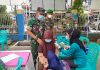 vaksinasi bagi siswa SD 004 Tembilahan