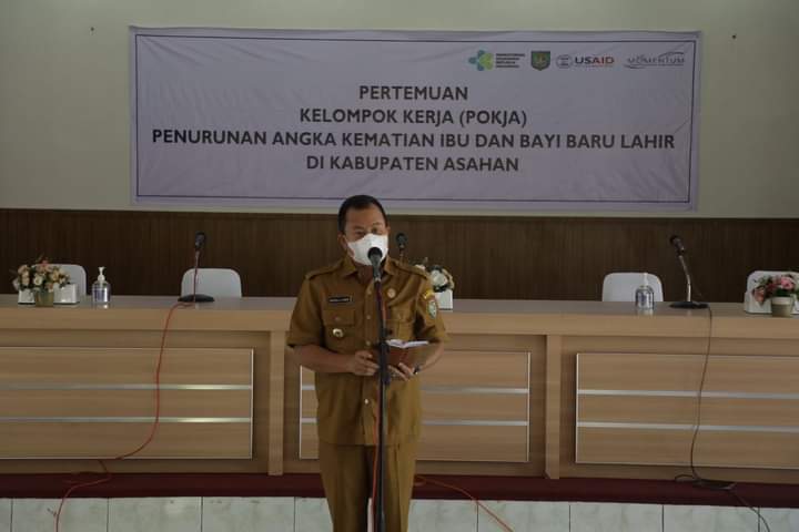 Asisten Perekonomian dan Pembangunan Buka Secara Resmi Pertemuan POKJA Penurunan Angka Kematian Ibu dan Bayi Baru Lahir di Kabupaten Asahan Asisten Perekonomian dan Pembangunan Buka Secara Resmi Pertemuan POKJA Penurunan Angka Kematian Ibu dan Bayi Baru Lahir di Kabupaten Asahan