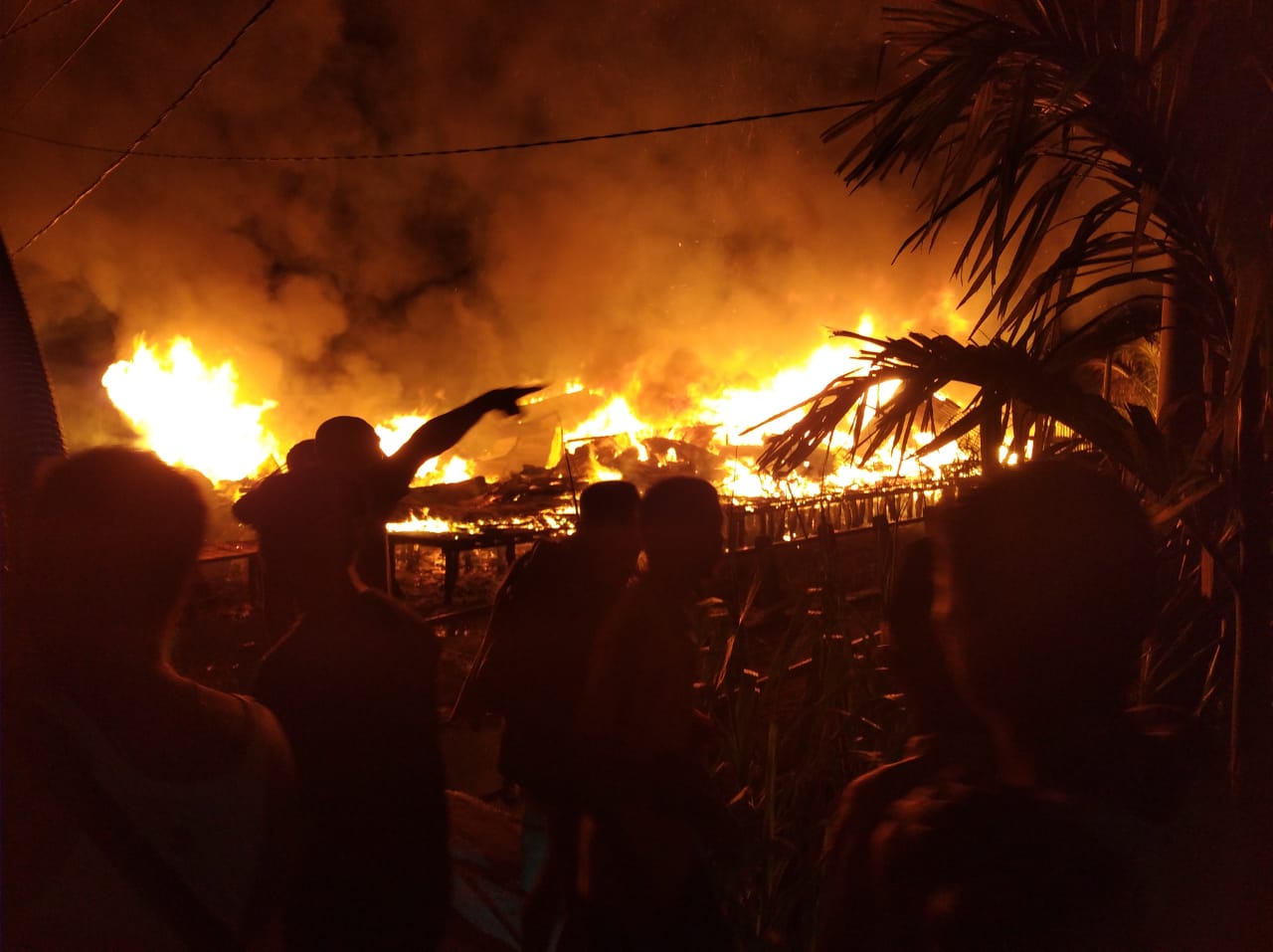 Kebakaran Lagi, 3 Unit Rumah di Teluk Belengkong Habis Dilalap Api