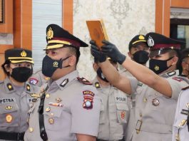 Polres Karimun Gelar Sertijab Wakapolres, Kapolsek Kundur Dan Kapolsek Buru