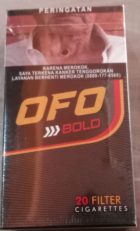 Rokok OFO Bold Beredar Di Kota Batam Tanpa Pita Cukai