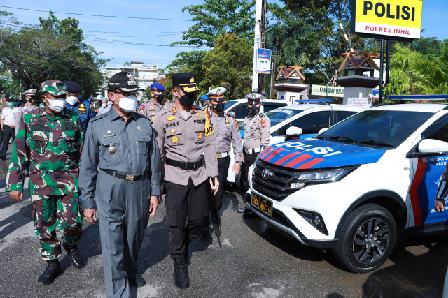 Polres Inhil Apel Gelar Pasukan Operasi Ketupat Lancang Kuning Tahun 2022