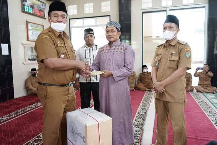 Wakil Bupati Asahan Kunjungi Masjid Tawakal Desa Urung Pane Kecamatan Setia Janji