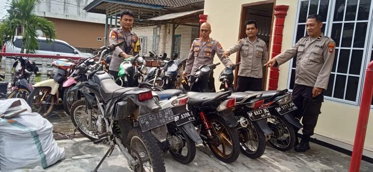 Kapolsek KutaKuba, AKP Sasmiantoro S.H,M.H dan jajarannya