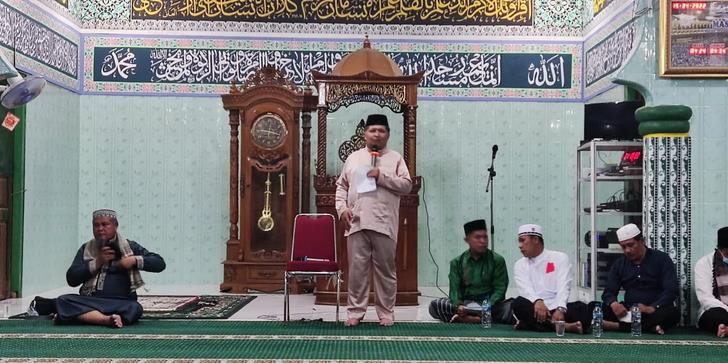Safari Ramadhan Malam Ke Dua Wakil Bupati Anambas Ke Masjid Al Hikmah Desa Tebang