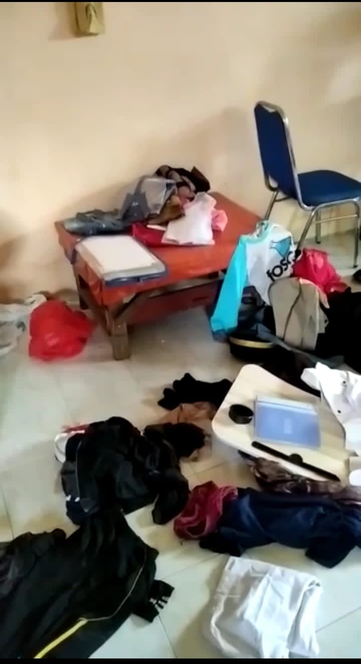 Rumah Singgah Dinsos Inhil Diduga Dibobol Maling