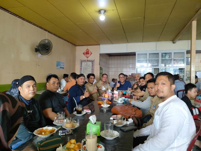 Putra Derah, Erwin Dimas Bersembang Bersama Pengurus PD IWO Inhil