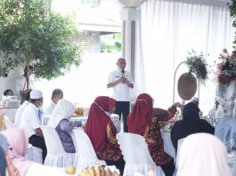 Bupati Asahan menghadiri acara Halal Bi Halal Keluar Besar Dinas Pendidikan Kabupaten Asahan