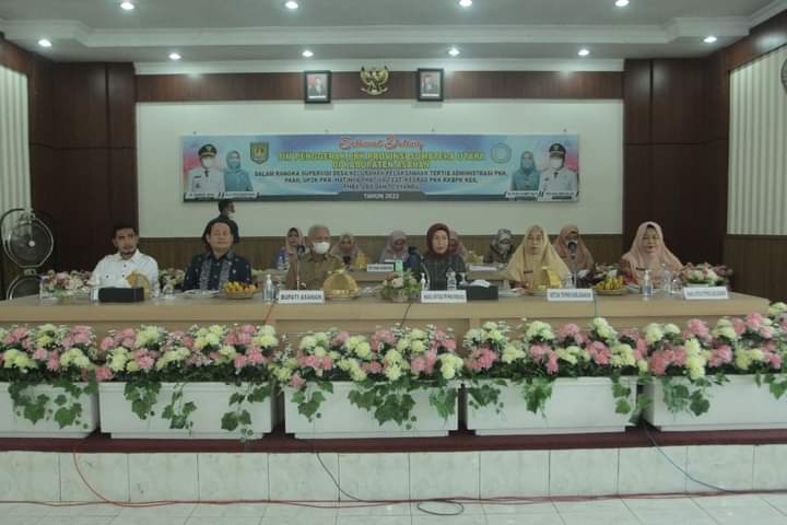 Bupati Sambut Kunjungan TP. PKK Provsu di Kabupaten Asahan Bupati Sambut Kunjungan TP. PKK Provsu di Kabupaten Asahan