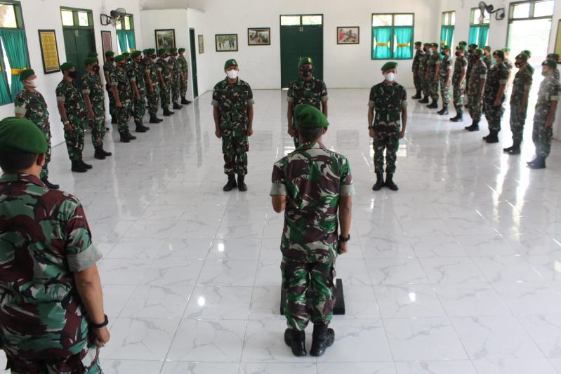 Dandim 0314/Inhil Pimpin Upacara Korps Raport Pindah Satuan Dandim 0314/Inhil Pimpin Upacara Korps Raport Pindah Satuan