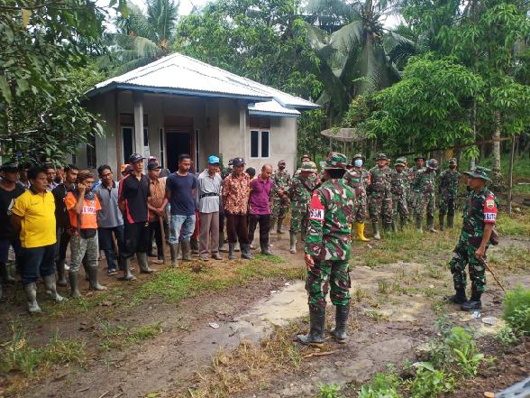 Menjadi Sasaran TMMD Imbangan, Masyarakat Teluk Sungka Ucapkan Terimakasih Pada Kodim 0314/Inhil