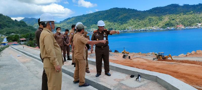 Kajari Natuna Lakukan Pendampingan Hukum Dengan Dinas Pekerjaan Umum, Penataan Ruang, Perumahan Rakyat Dan Kawasan Pemukiman KKA