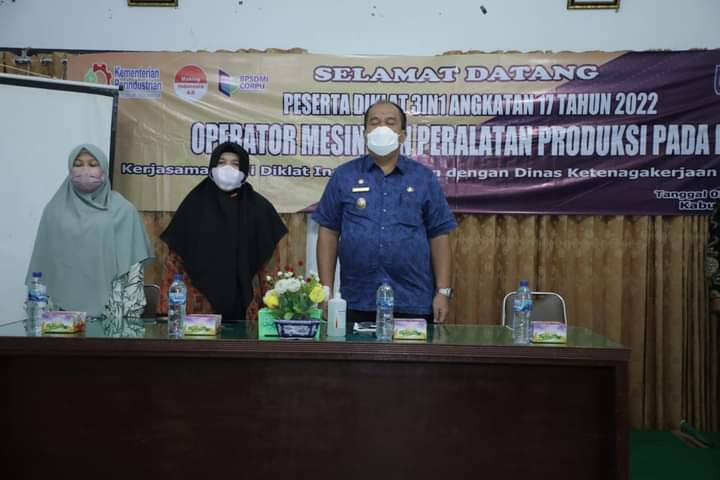 Wakil Bupati Asahan Buka Diklat 3 In 1 Angkatan 17 Tahun 2022