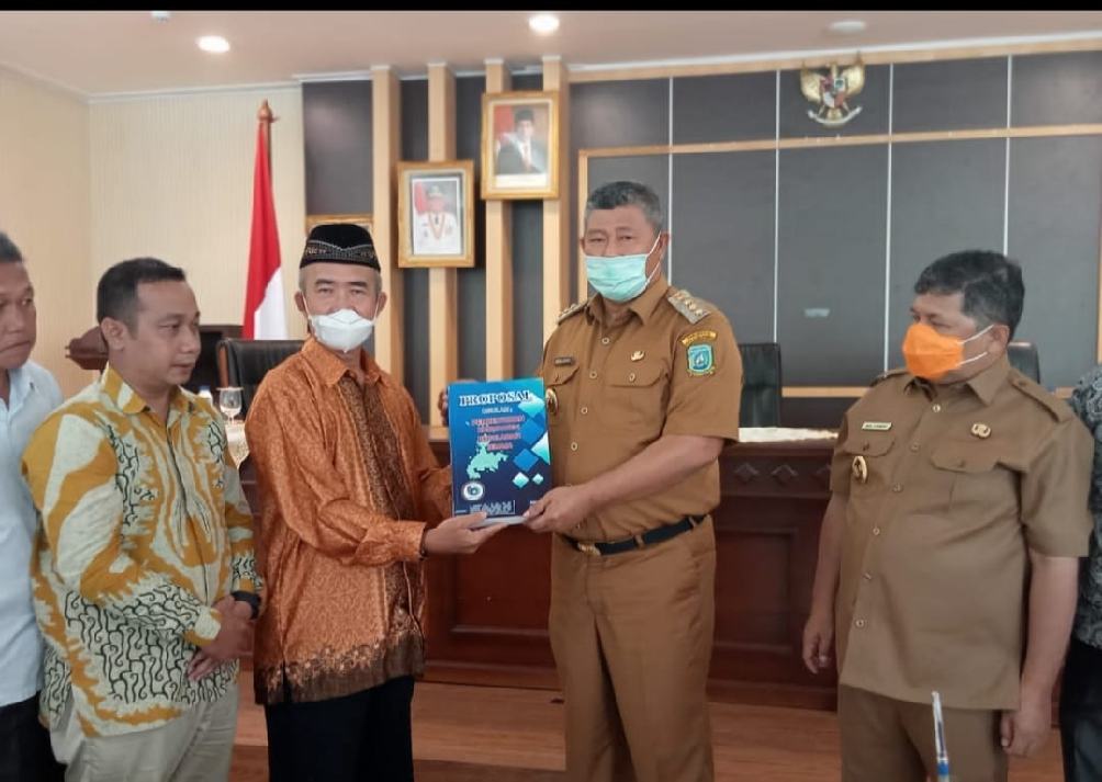 BP2KKJ Sampaikan Proposal Usulan Pemekaran Kabupaten Jemaja