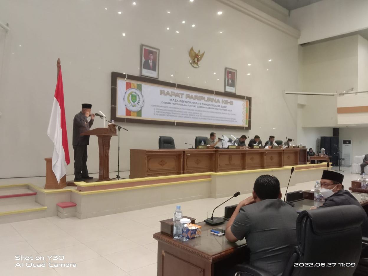 DPRD Inhil Soroti Progres Pembangunan Pada APBD Tahun 2022