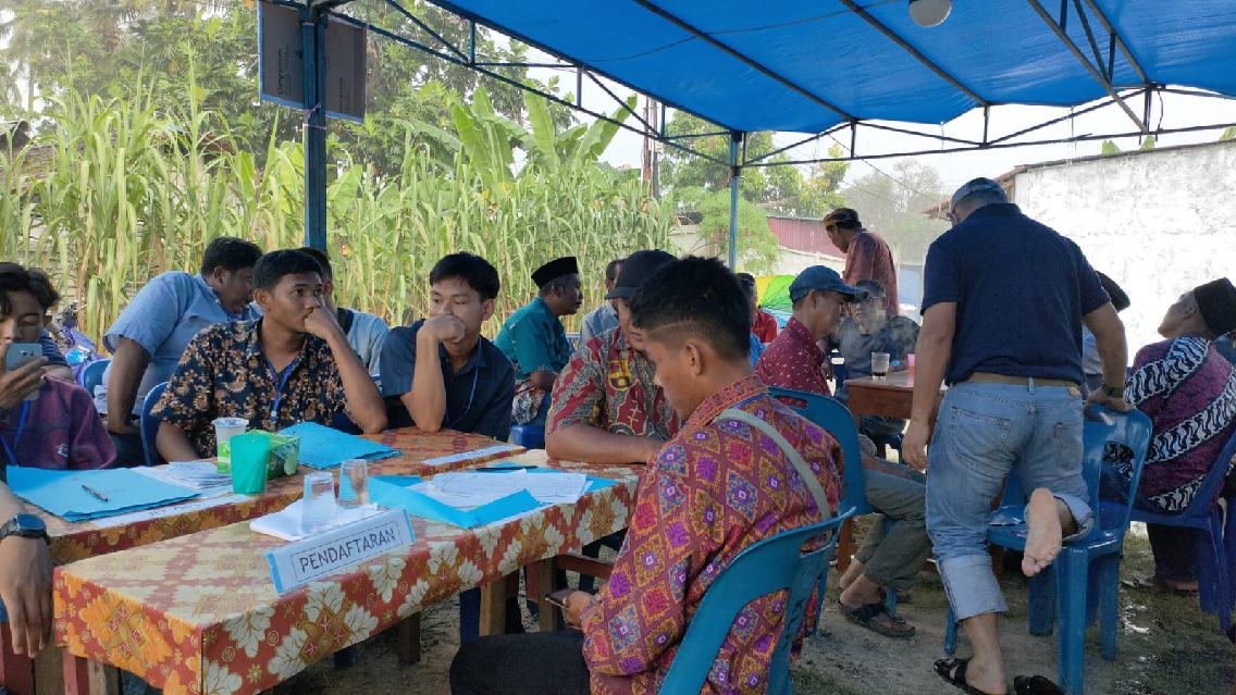 Warga Kolam Air, Kundur, Antusias Melakukan Pemilihan Ketua RT dan RW