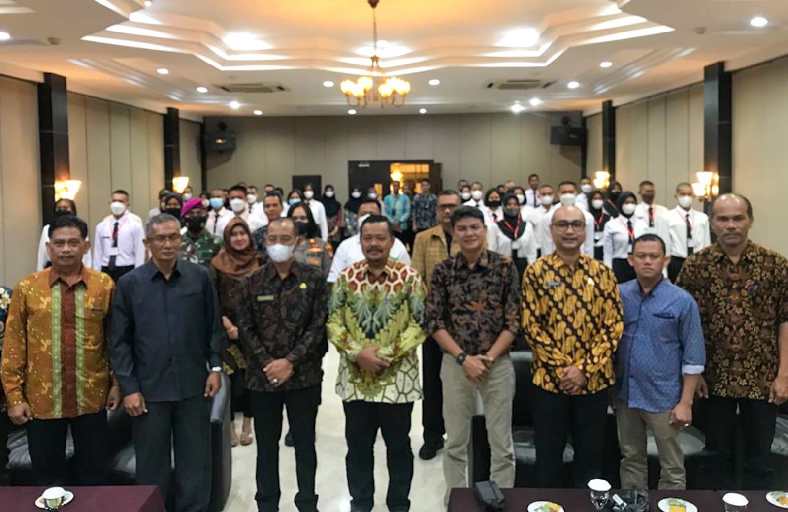 Sekda Buka Diklat Calon Paskibraka Provinsi Kepri Tahun 2022, Diikuti 38 Siswa SMA Sederajat se Kepri