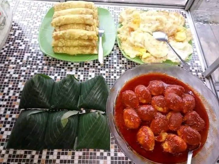 Nasi Bungkus Daun Jabata, Kuliner Legend Kota Tembilahan