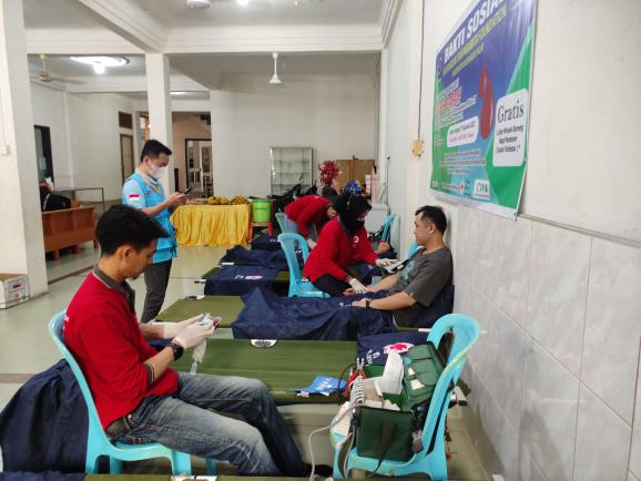 Sempena Ulang Tahun SMB Prajna Maitreya Ke-34 Mapanbumi dan Paramita Foundation Inhil Gelar Donor Darah Sempena Ulang Tahun SMB Prajna Maitreya Ke-34 Mapanbumi dan Paramita Foundation Inhil Gelar Donor Darah