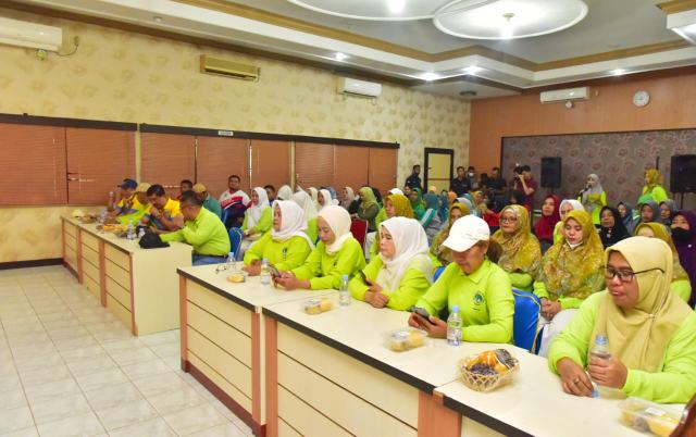 Gerakan Melawan Osteoporosis, Dinkes Inhil Gelar Senam Sehat Jaga Kesehatan Tulang