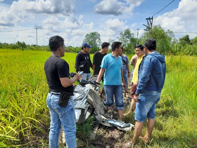 Polisi Menahan Seorang Pria Terkait Curanmor di Gg Gelatik Tembilahan