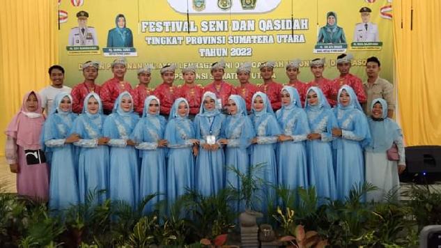 Kafilah Kabupaten Asahan Raih Peringkat Ke-5 Pada Festival Seni Qasidah Tingkat Provinsi Sumatera Utara
