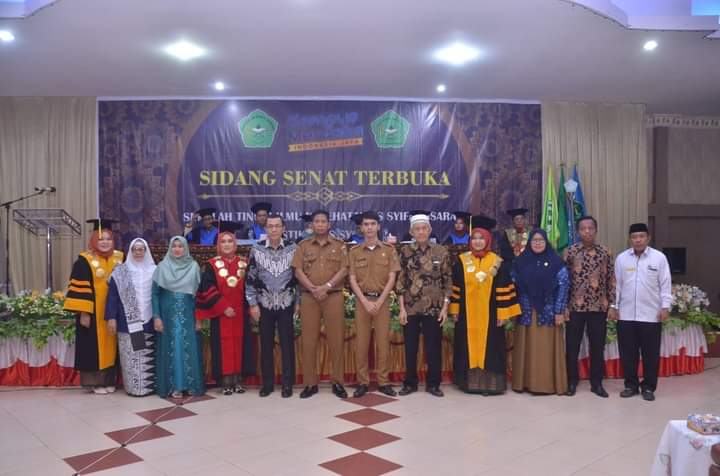 Staf Ahli Bupati Asahan Hadiri Wisuda Mahasiswa Kebidanan STIKES Asy Syifa Kisaran