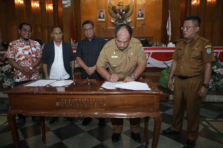 Penyampaian Pendapat Akhir Fraksi DPRD Kabupaten Asahan Terhadap Ranperda Tentang Perubahan APBD Kabupaten Asahan Tahun 2022