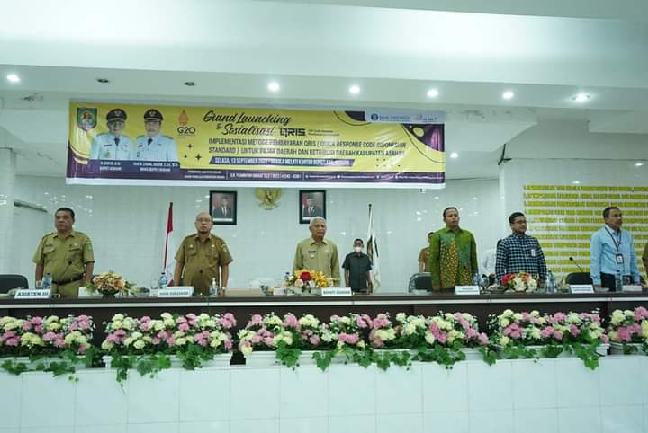 Launcing dan Sosialisasi Implementasi Metode Pembayaran QRIS Untuk Pajak Daerah dan Retribusi Daerah Kabupaten Asahan