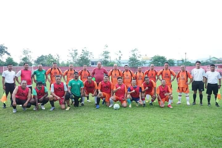 Peringati Hoarnas, Forkopimda Kabupaten Asahan Gelar Laga Persahabatan dengan OPD Plus