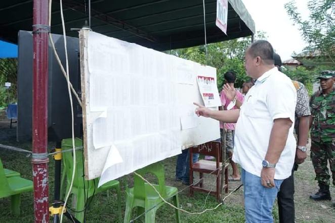 Wakil Bupati Asahan Lakukan Monitoring Pilkades