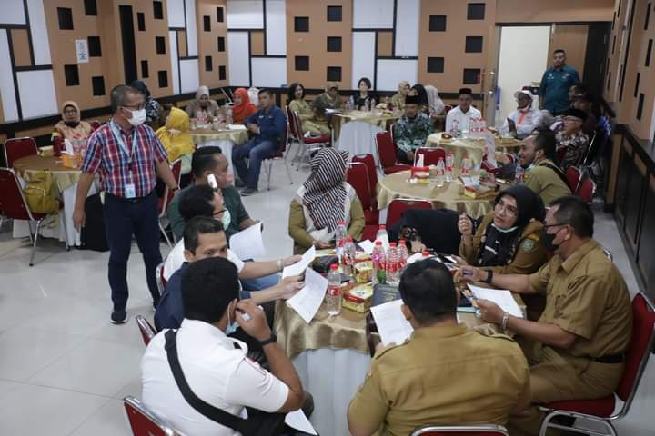 Dinas Kesehatan Kabupaten Asahan Bersama MPHD Asahan Gelar Raker Pokja