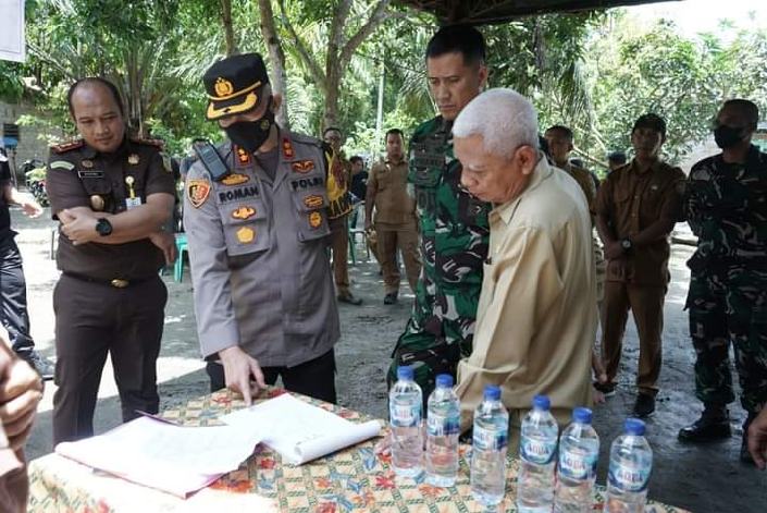 H-1 Jelang Pilkades, Bersama Forkopimda Bupati Asahan Tinjau Kesiapan Pelaksanaan Pilkades