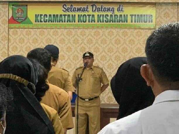 Camat Kota Kisaran Timur Pimpin Apel Gabungan Bulan Oktober Tahun 2022