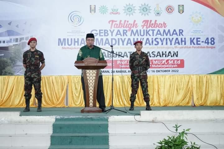 Wakil Bupati Hadiri Tabligh Akbar Gebyar Muktamar Muhammadiyah/Aisyiyah ke 48