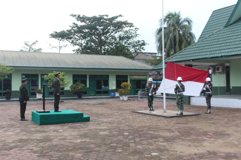 Jajaran Kodim 0314/Inhil Melaksanakan Upacara Peringatan Hari Sumpah Pemuda ke-94,