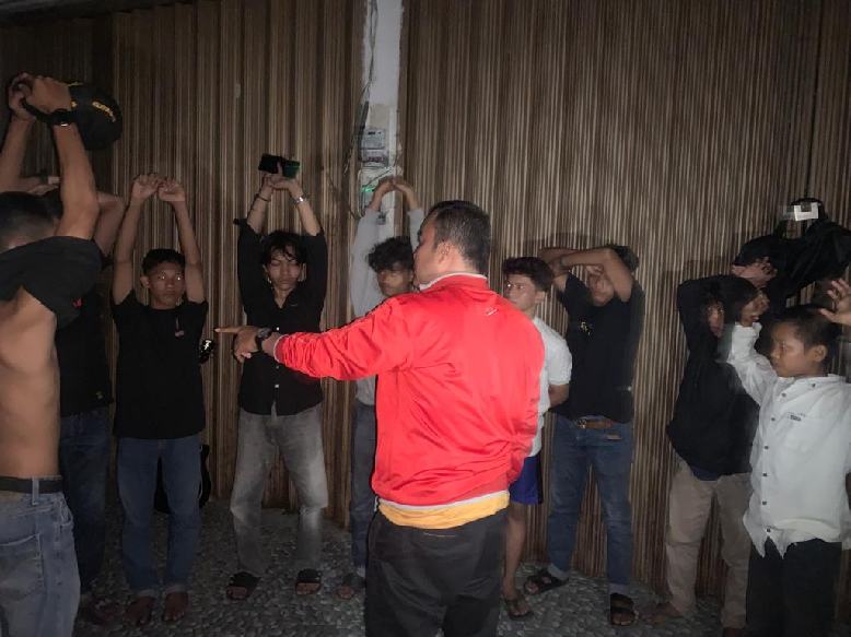 Polsek Tembilahan Hulu, Patroli Dan Beri Penyuluhan Kepada Remaja