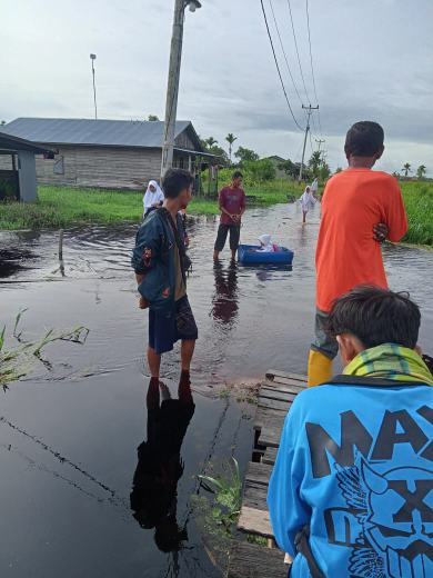 Penanganan Banjir Kuala Sebatu: Uang Sudah Diterima dan Alat Dijadwalkan Tanggal 7 Masuk