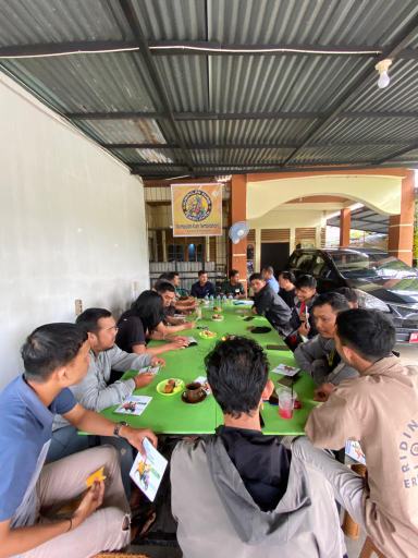 Kumpulan Kurir Tembilahan (KKT) Rapat Dan Sosialisasi BPJS Ketenagakerjaan
