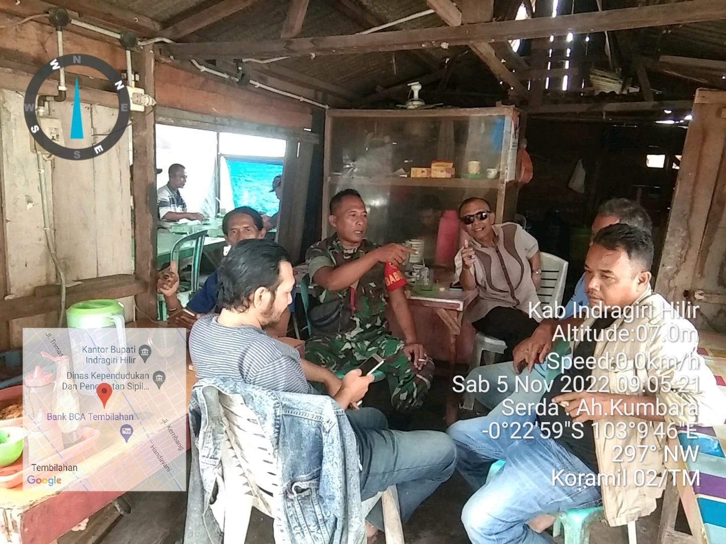 Jaga Hubungan Baik, Serda AH Kumbara Laksanakan Komsos dengan Warga Binaan 